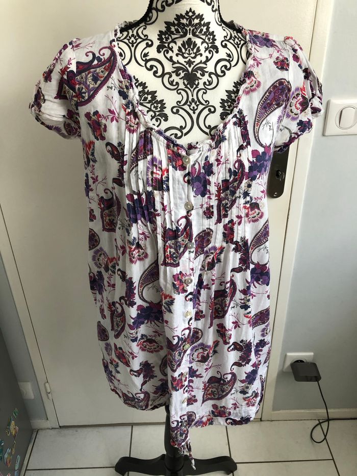 Blouse fleurie de grossesse 42/44