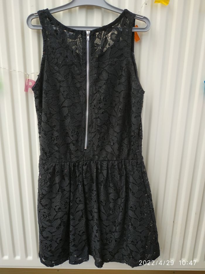 👗 Robe en dentelle noire 10 ans "Punkidz" - photo numéro 2