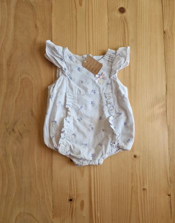 Barboteuse velours Sergent Major 3 mois