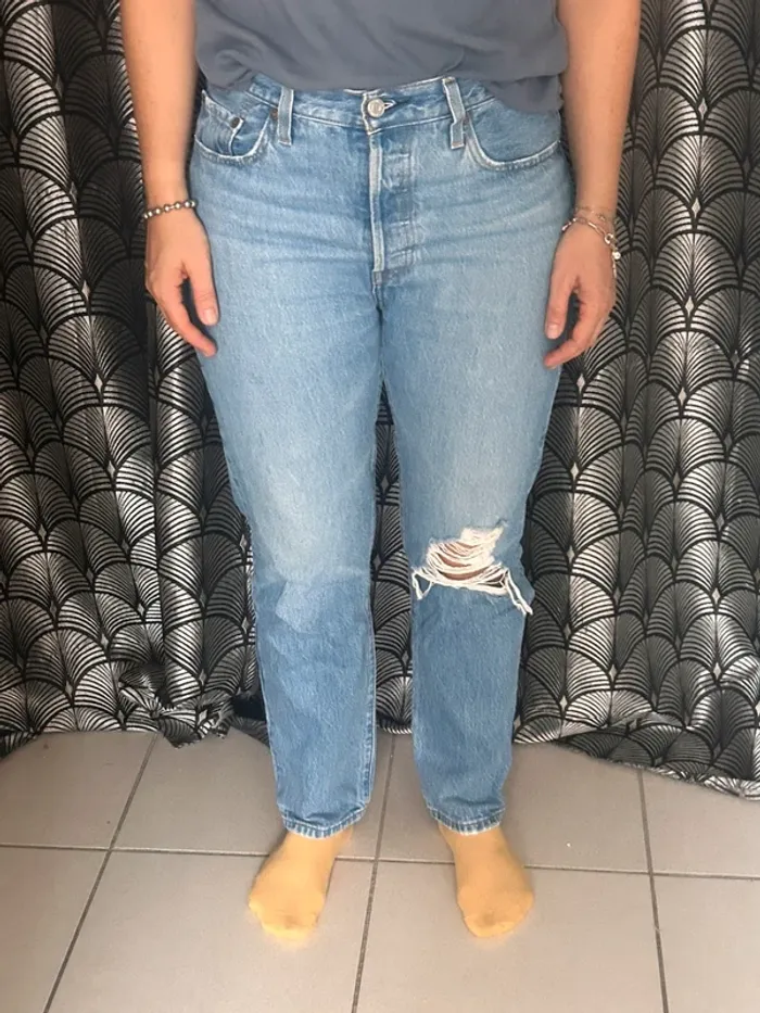 Jean Levi’s 501 W29 L28 bleu - photo numéro 9