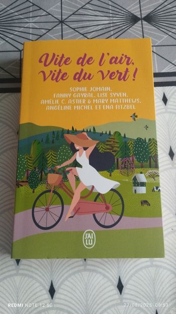 Livre "vite de l'air. Vite du vert " Sophie jomain