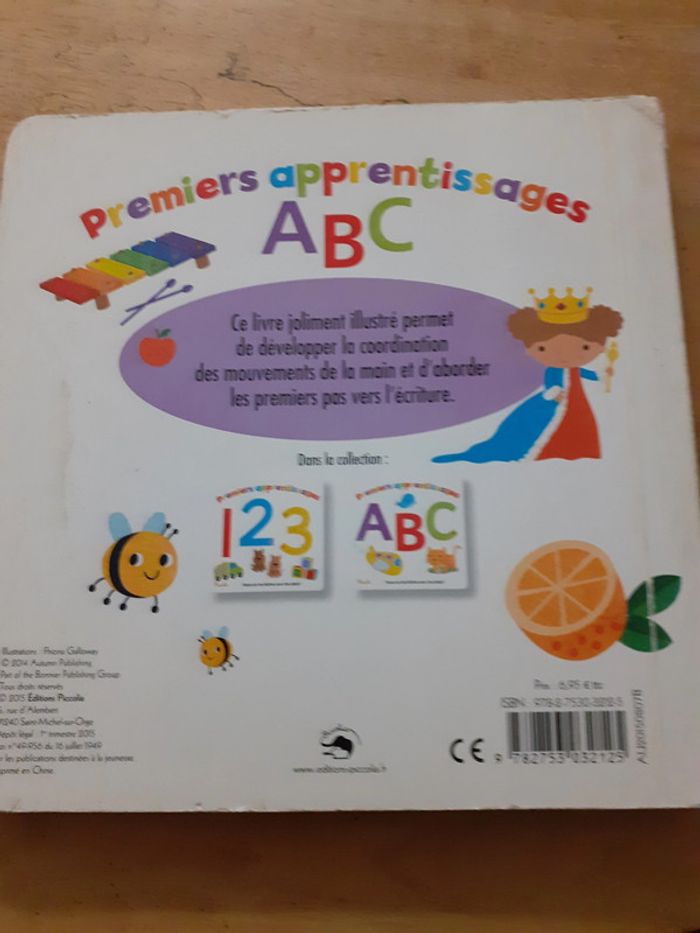 Premiers apprentissages ABC - photo numéro 2