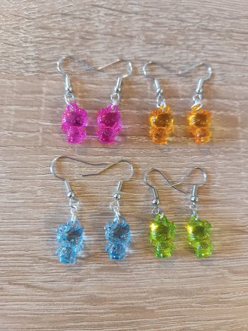 Boucles d'oreilles Hello Kitty
