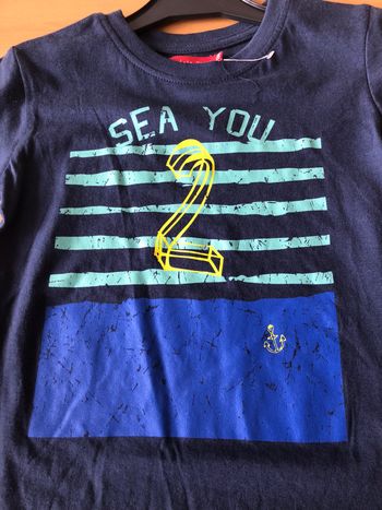 tee shirt gris garcon manches courtes tissaia 110 cm 5 ans