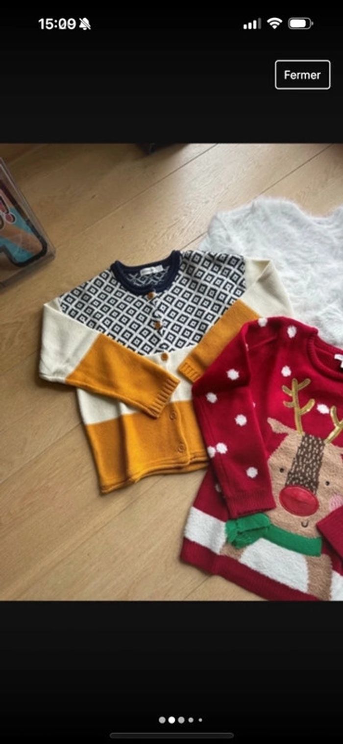 Lot pulls fille - photo numéro 2