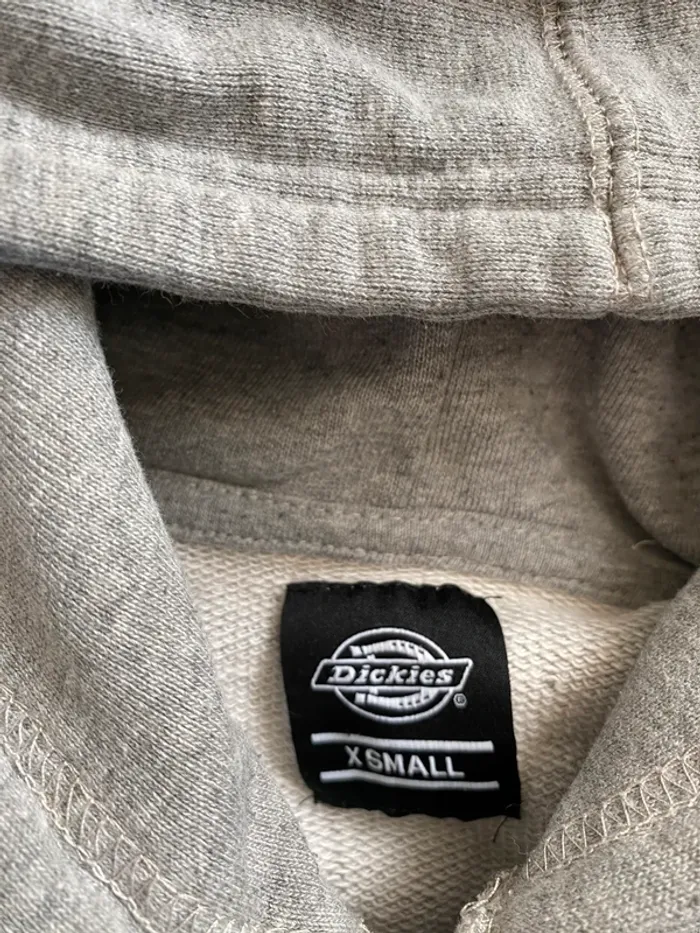 Sweat à capuche gris Dickies – Taille XS – Unisexe & classique - photo numéro 5
