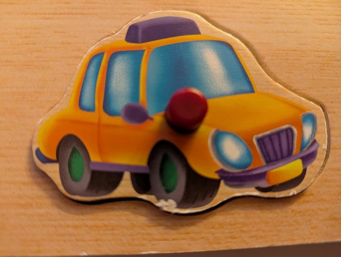 Puzzle en bois véhicules - photo numéro 3