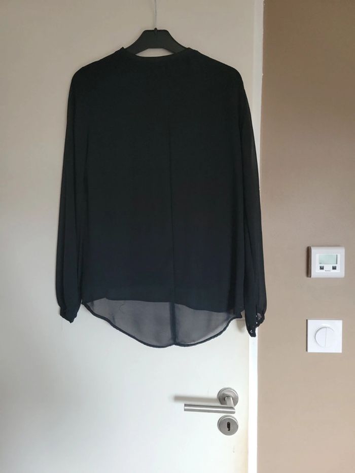 Blouse noire Zara - photo numéro 5