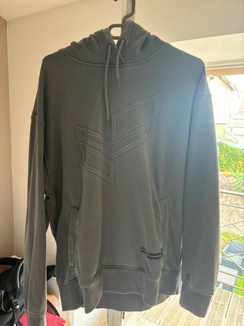 Sweat à capuche kaporal gris