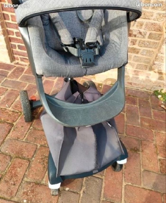 Poussette STOKKE Xplory V6 gris chiné - photo numéro 4
