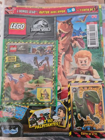 Magazine Lego Jurassic World numéro 9 neuf