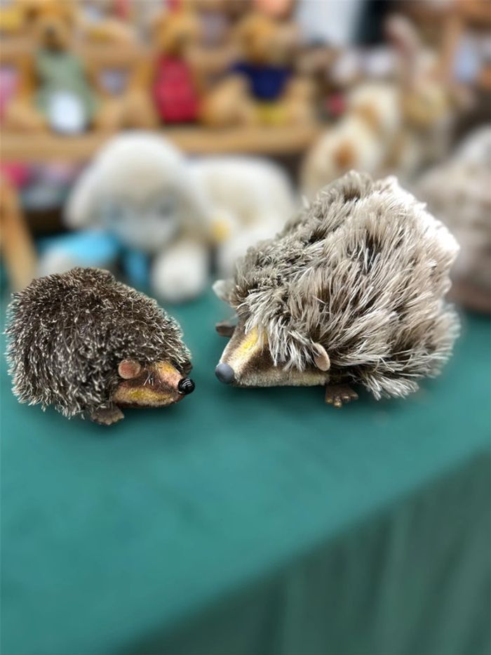 2 hérissons Steiff
