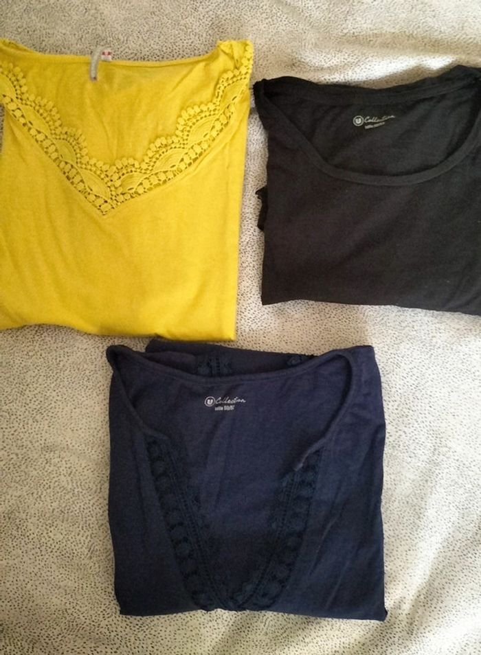 Lot de 3 tees shirts femme T50