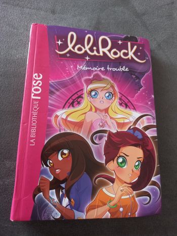 Livre bibliotheque rose lolirock tome 4 roman 