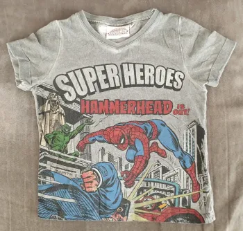 Tee-shirt spiderman 4 ans