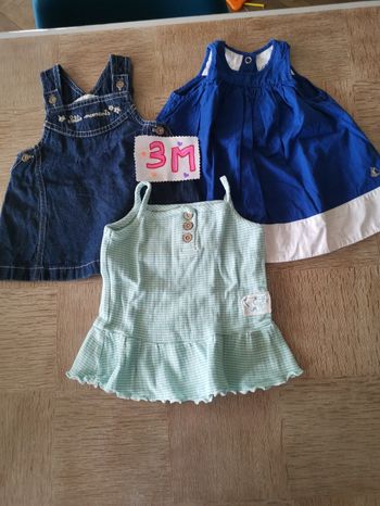 Lot robe été 3 Mois réf 3M A 
