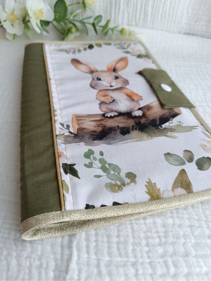 Protège carnet de santé lapin hérisson - photo numéro 9