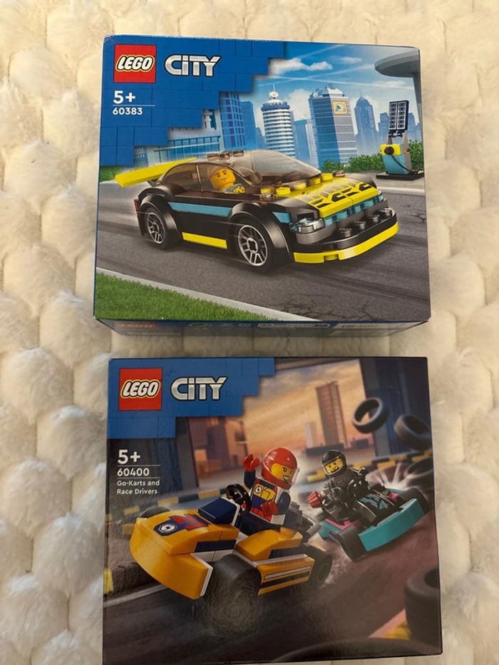 Lot de 2 legos city