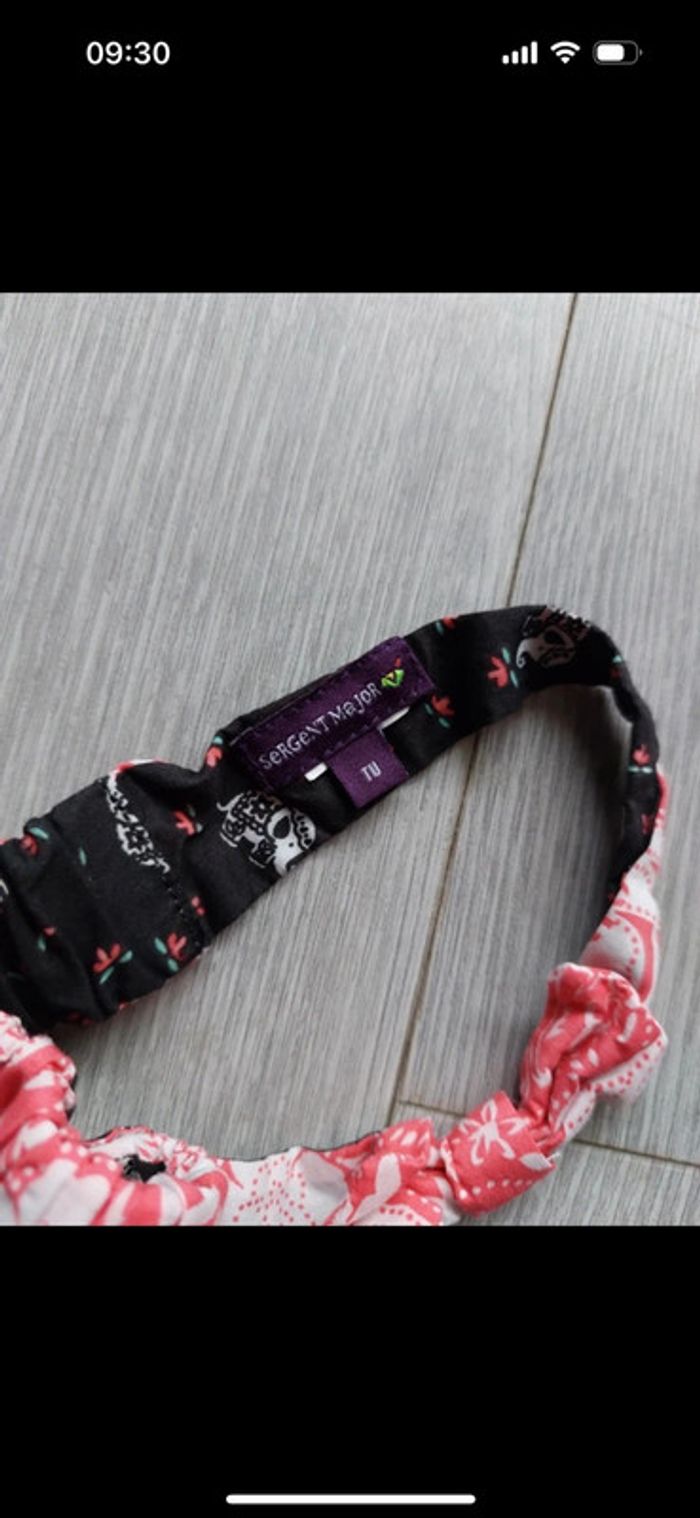 Robe et bandeau Sergent Major taille 6 mois - photo numéro 3