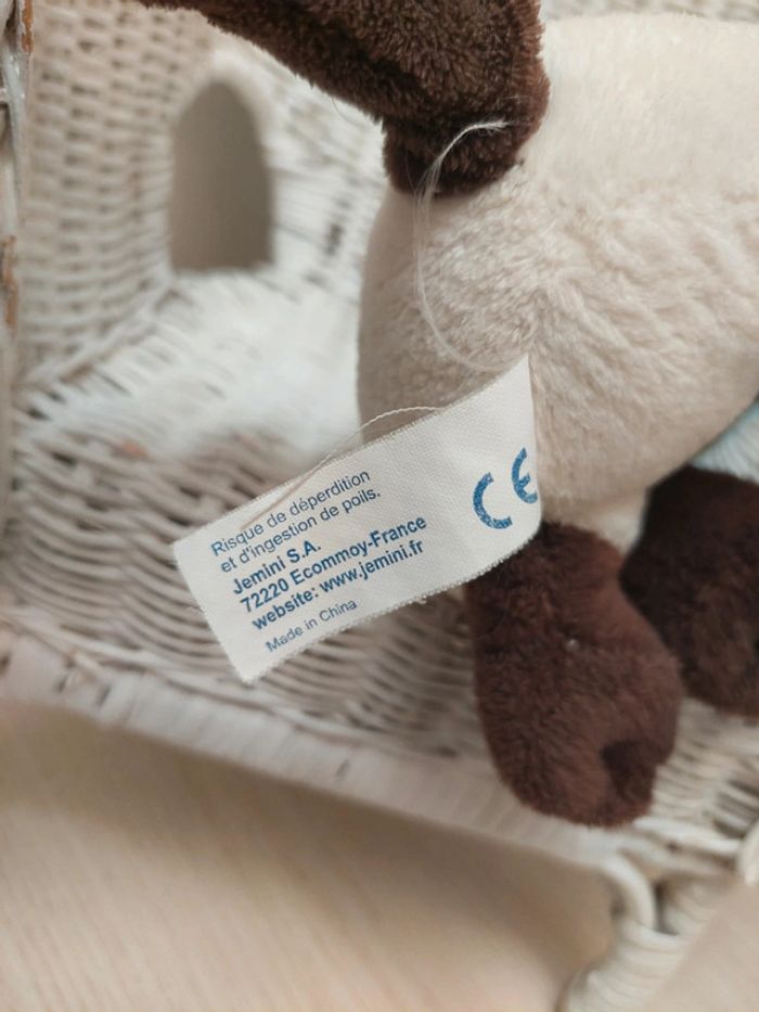 Jemini M6 interactions - peluche chat siamois - photo numéro 6