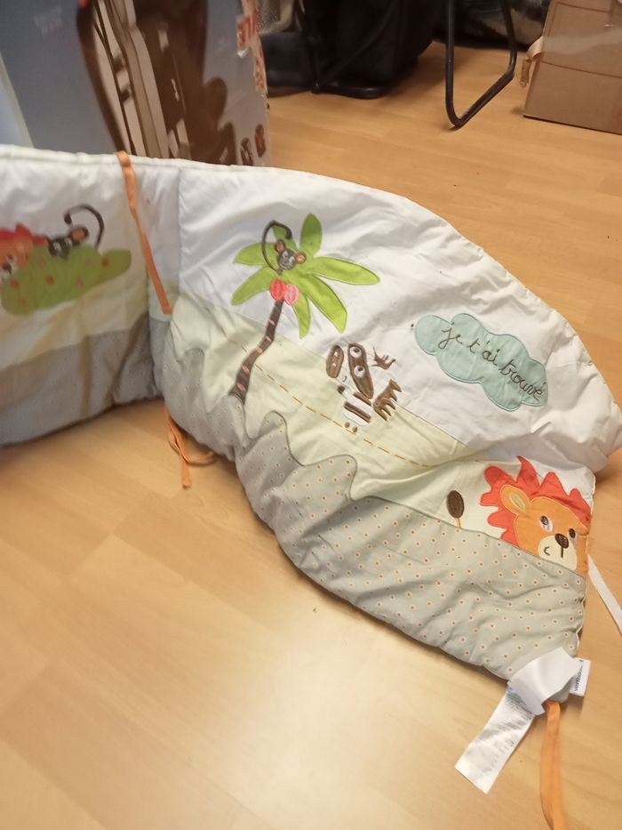 Tour de lit thème "jungle" - photo numéro 4