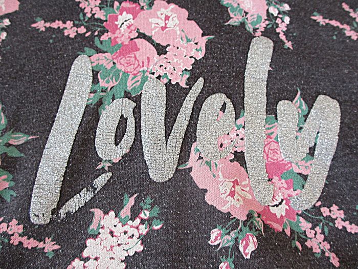 Sweat à capuche gris foncé avec motifs fleurs fille Magic - 10 ans - photo numéro 4