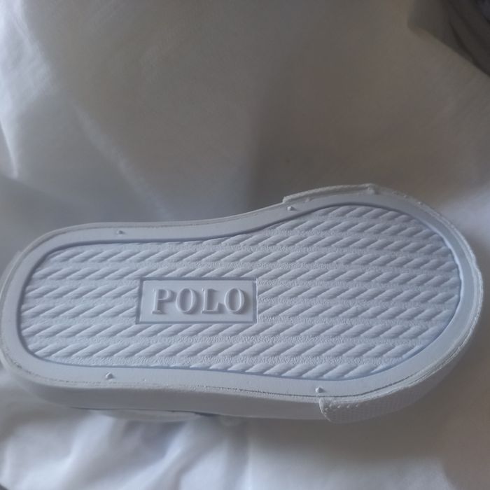 Baskets Polo Ralph Lauren Bébé - Taille 19 - ÉTAT NEUF AVEC BOÎTE - photo numéro 6