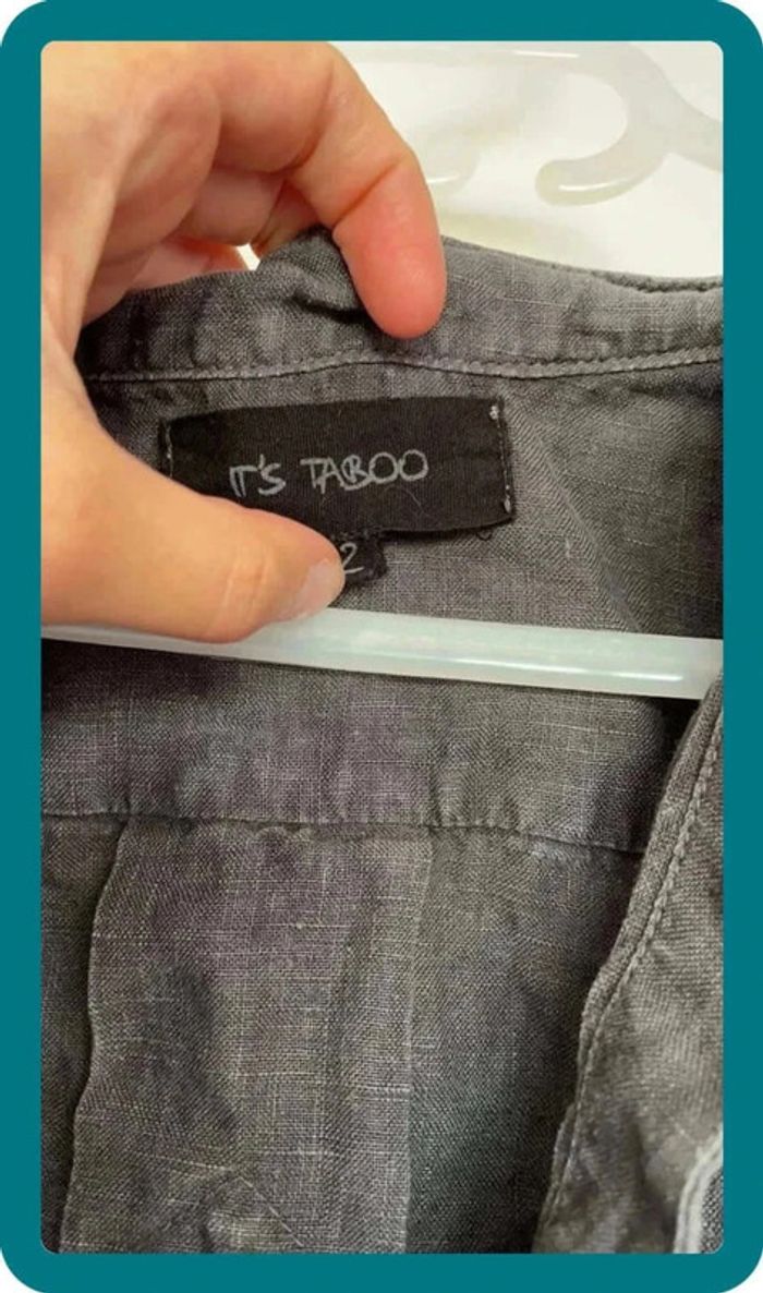Combishort gris bleu - photo numéro 2