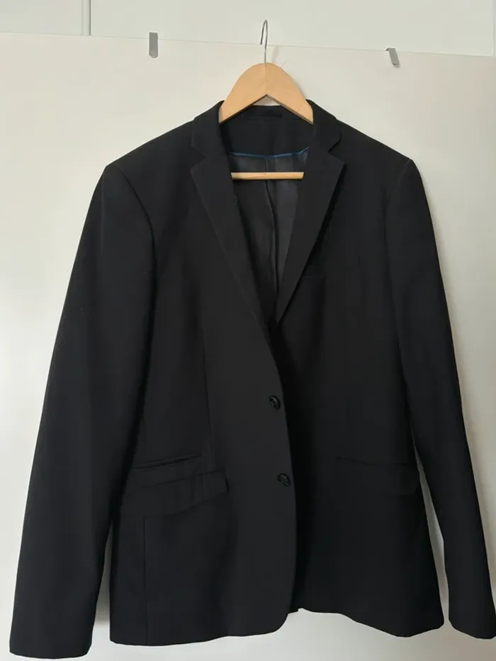 Blazer de costume noir Celio Taille 48