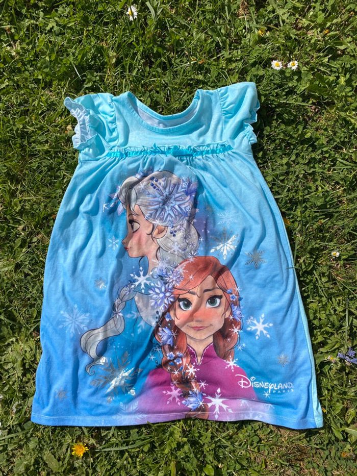 Chemise de nuit nightshirt reine neiges Frozen Anna elsa