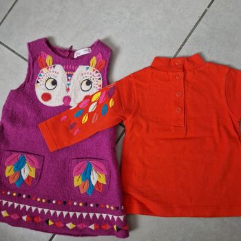Robe d'hiver fille 3 mois
