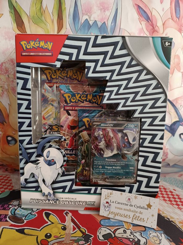 COFFRET POKÉMON PUISSANCE OBSCURE-EX