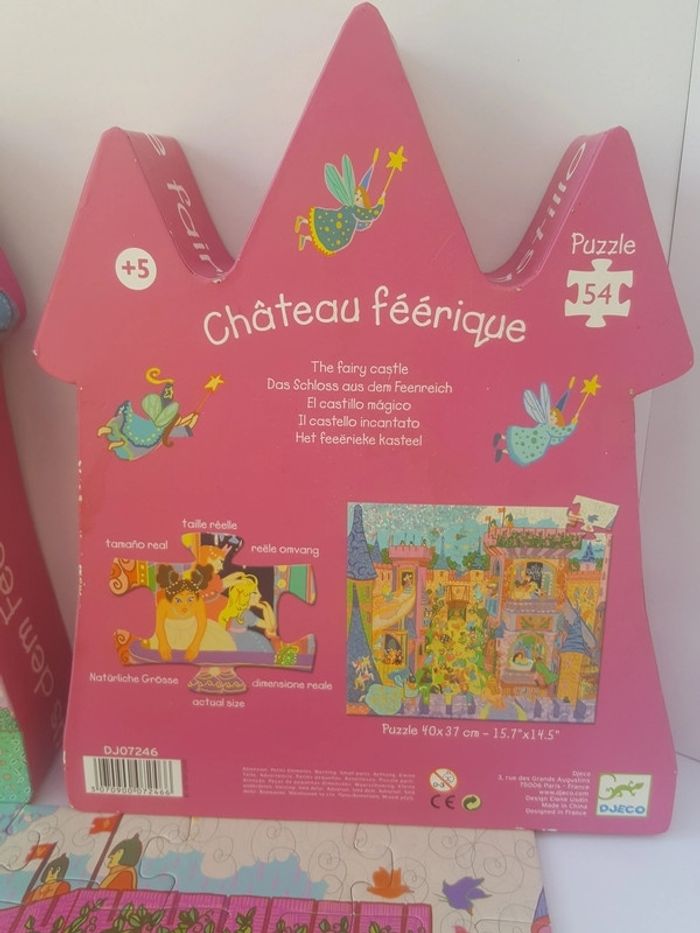 Puzzle Djeco " Le château féérique" - photo numéro 4