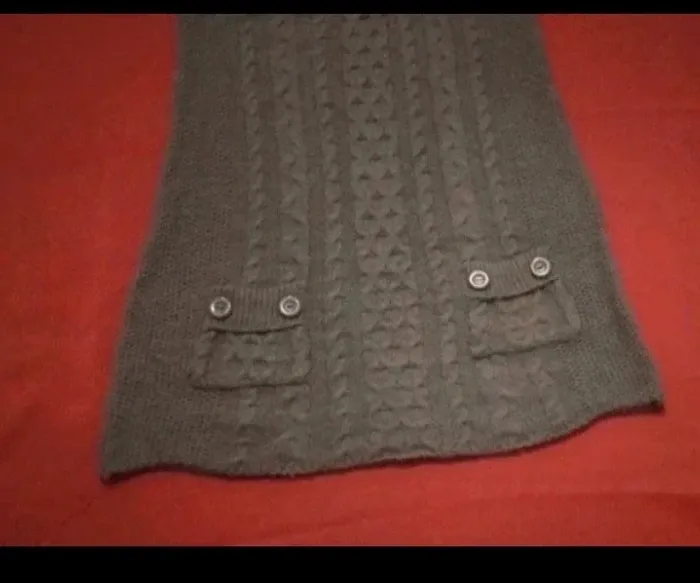 Pull long sans manches tunique d'hiver - photo numéro 3