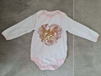 Body 18 mois bambi disneyland Paris neuf