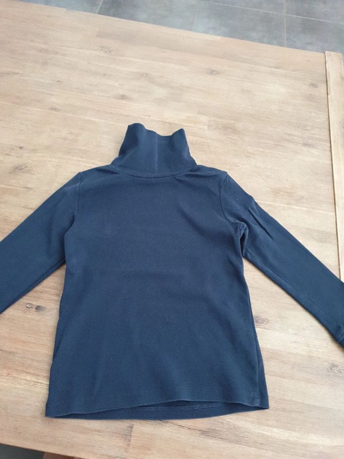 T-shirt col roulé 4/5ans