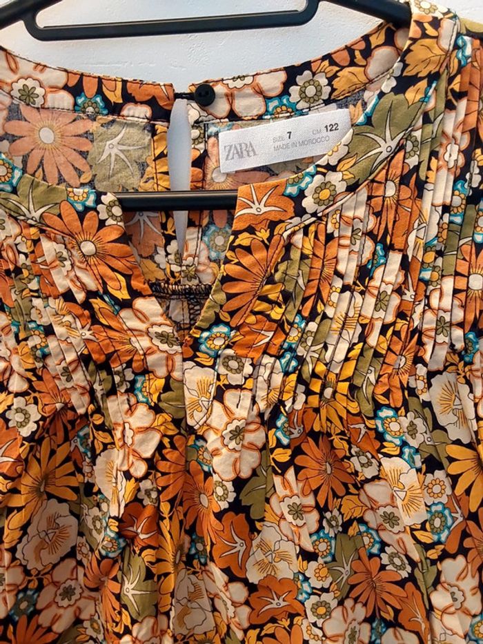 Robe Zara fille 7 ans - photo numéro 3