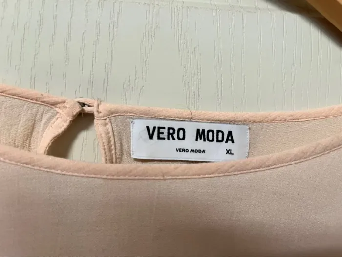 Blouse/chemisier, taille XL orange clair - photo numéro 3