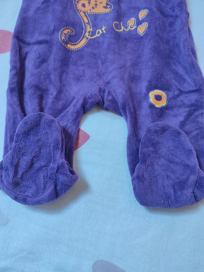 Pyjama une pièce - Theme chat - 3 mois - Très bon état - photo numéro 6