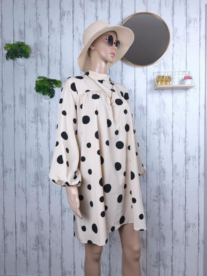 Robe a pois Shein femme 38
