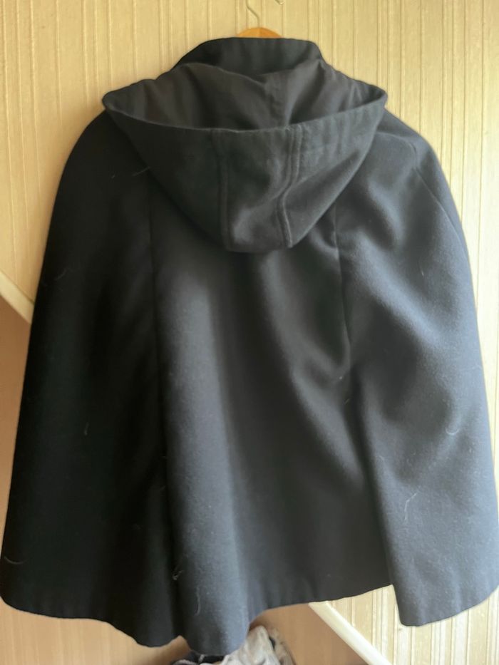 Cape bleu foncé taille 36 - photo numéro 7