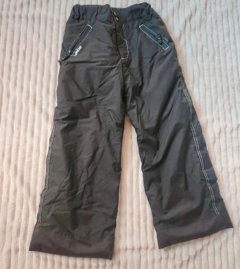 Pantalon de ski garçon 8 ans – Wed’ze, Decathlon – Noir