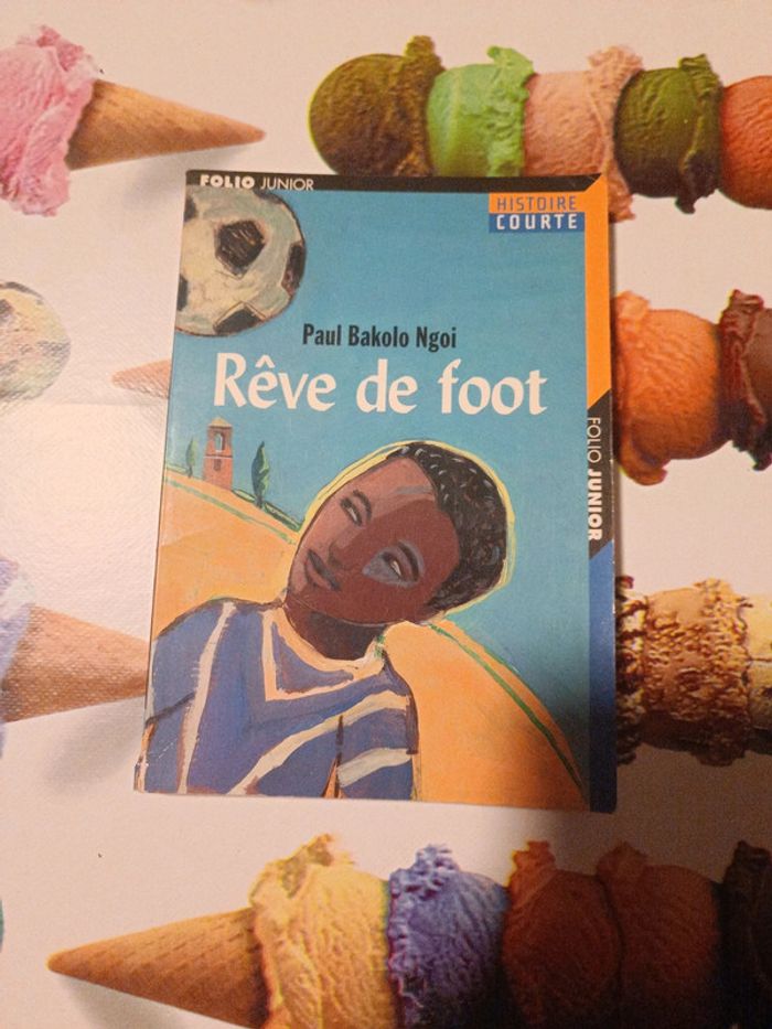 Livre rêve de foot