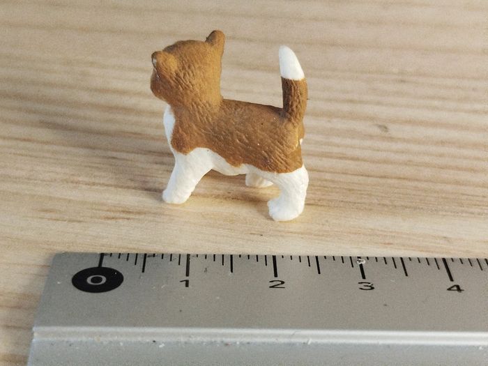 Schleich chaton blanc et roux Figurine animal domestique Calendrier de l'avent - photo numéro 4