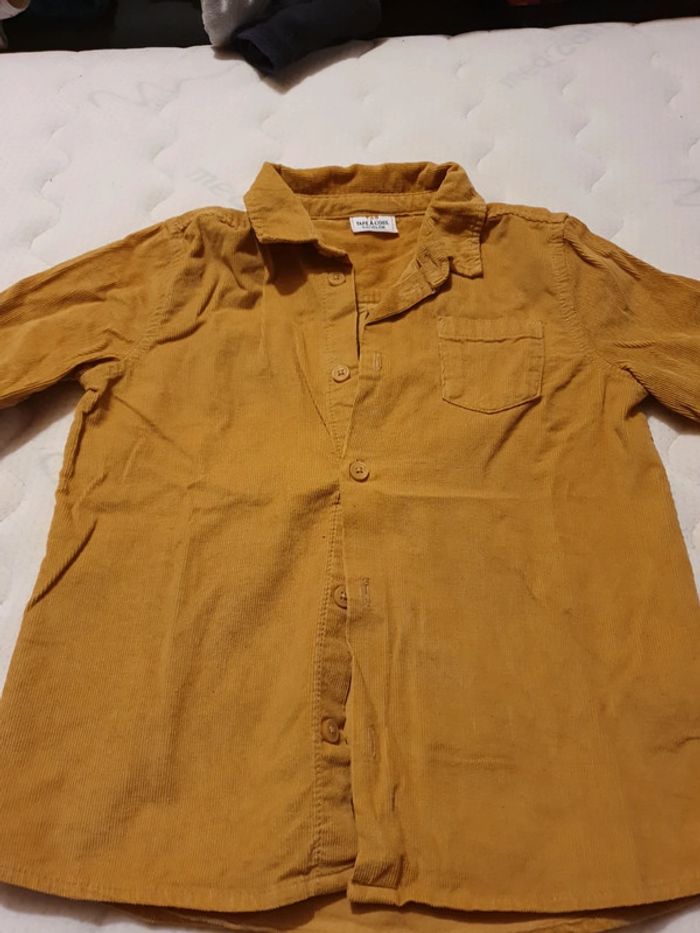 Chemise chic moutarde - photo numéro 2