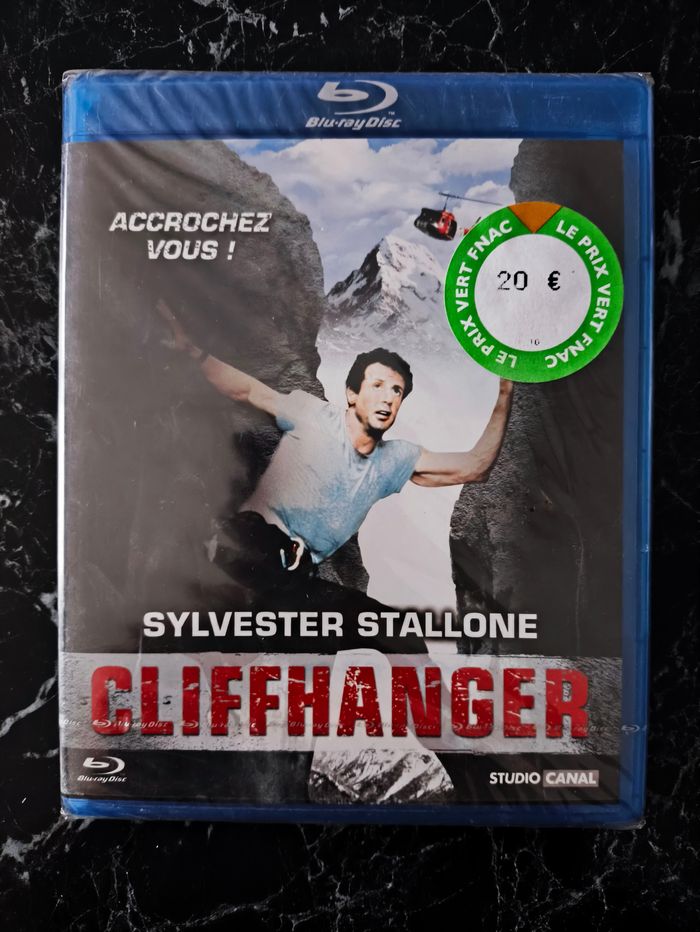 Cliffhanger (neuf) en Blu-ray