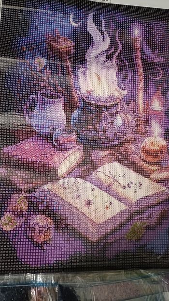 Diamond painting livre