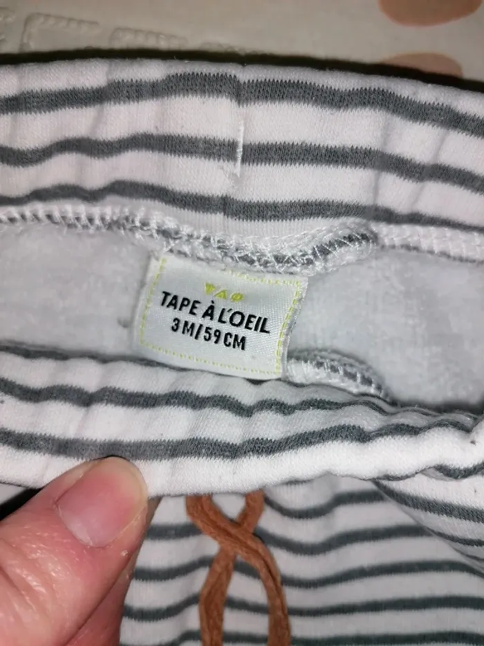 Lot de 3 pantalons 3 mois - photo numéro 3