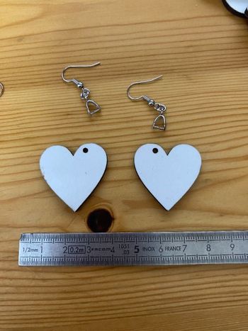 Boucles d'oreilles sublimables