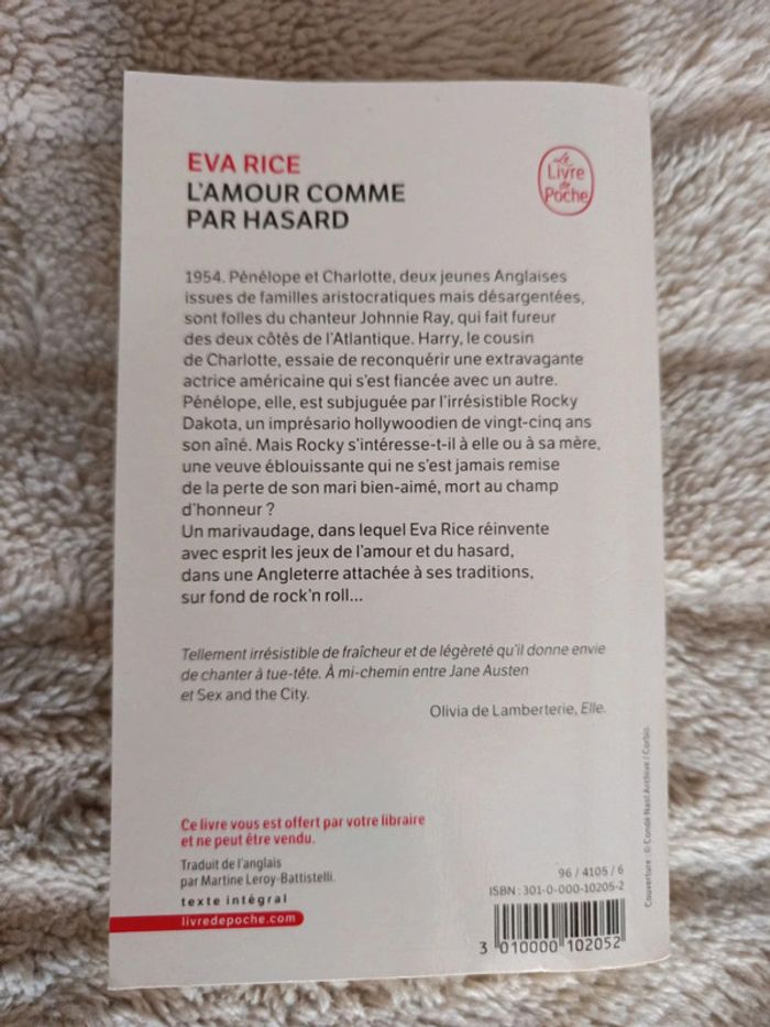 L'amour comme par hasard de Eva Rice - photo numéro 3